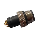 ACEWXXX00007 M12 connector, 3pin,4pin, 5pin, 8pin, 12pin, 17pin A-code, female, UL marked