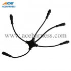 ACE0902-61 T brance 4 to 1 waterproof cable