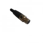 ACEWXXX00019 3Pin 母头mini XLR系列连接器